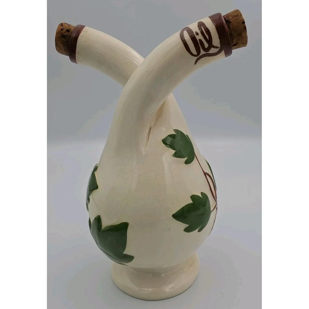 Vintage Starner Ceramic Vinegar & Oil Dispenser MA&DE California 7.5